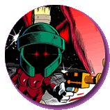 Marvin the Martian and Gossammer by Bob Almond