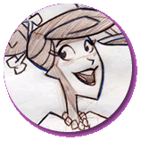 Wilma Flintsone by Mike Stewart